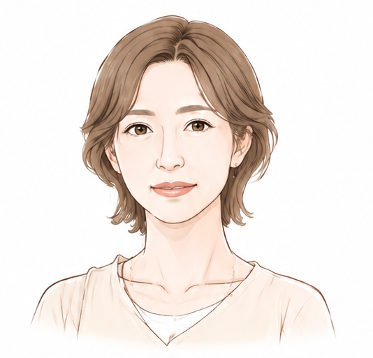 40代女性のイラスト