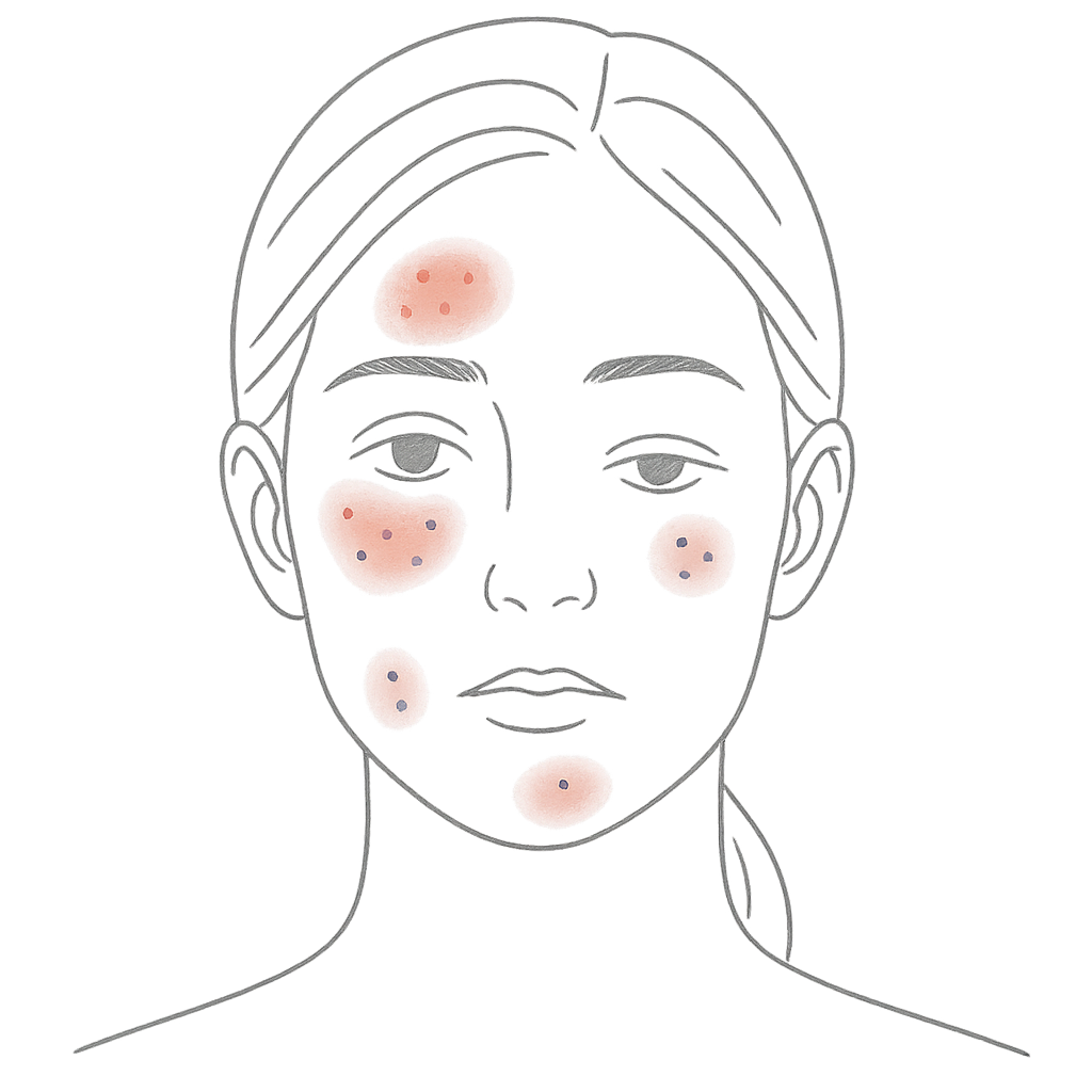 ボトックス注射で起こり得る副作用（腫れ・内出血・左右差）