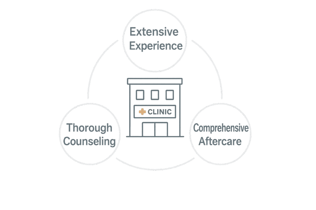 信頼できるクリニックの条件