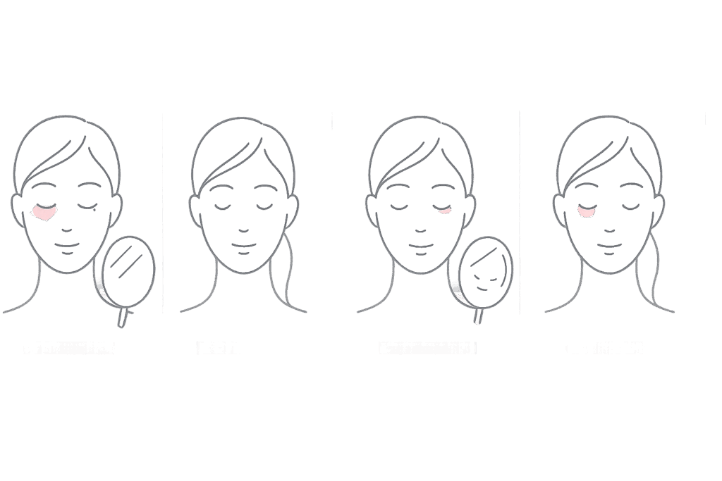 ベビーコラーゲンと他注入治療のダウンタイム比較（ヒアルロン酸・ボトックス・スネコス）