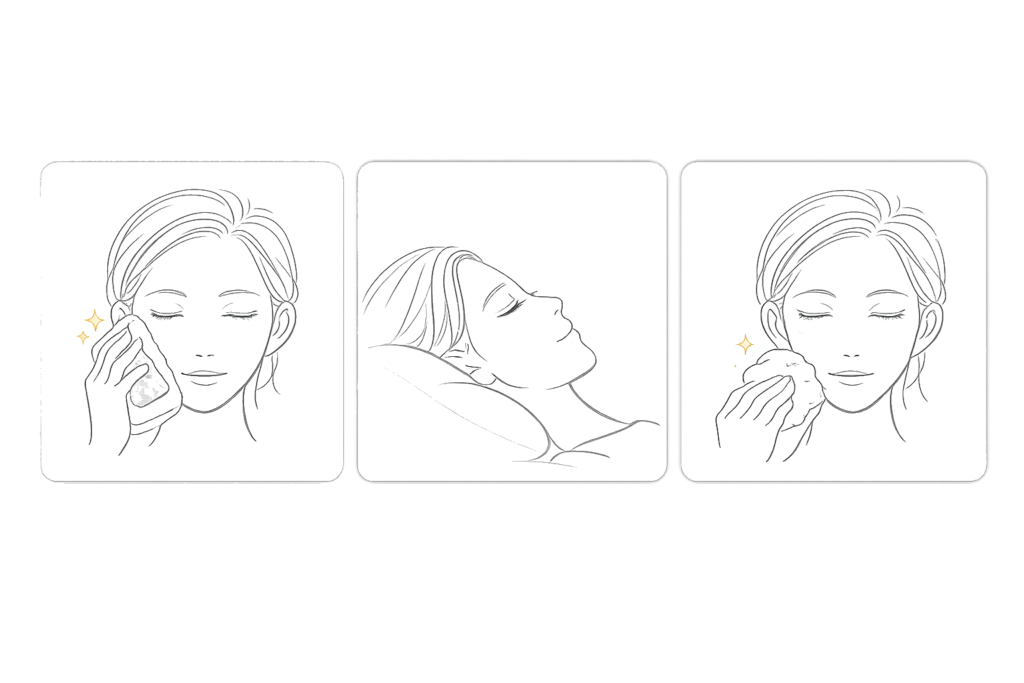 スネコス注射後の過ごし方（冷却・安静・摩擦回避）のポイント