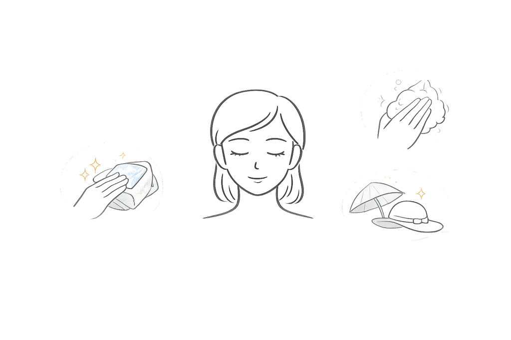 ハイフ後の過ごし方（冷却・摩擦回避・紫外線対策）のポイント