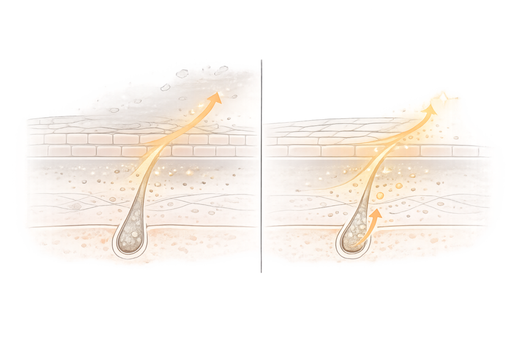 医療ピーリングで整うターンオーバーと毛穴詰まりの関係（角質・皮脂・くすみ）