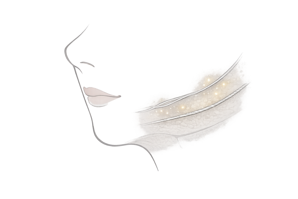 ヴィーナスリフトの糸素材（PCL・PDO）と肌になじむ仕組み
