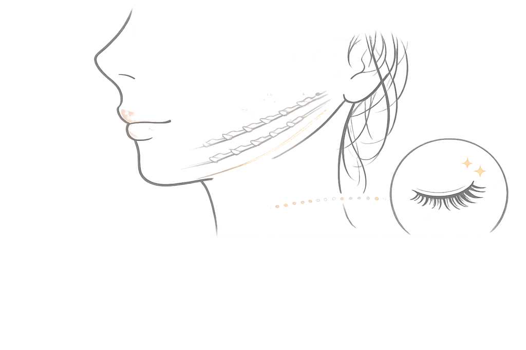 ヴィーナスリフトと他施術の違い（糸リフト・ハイフ・注入のアプローチ比較）