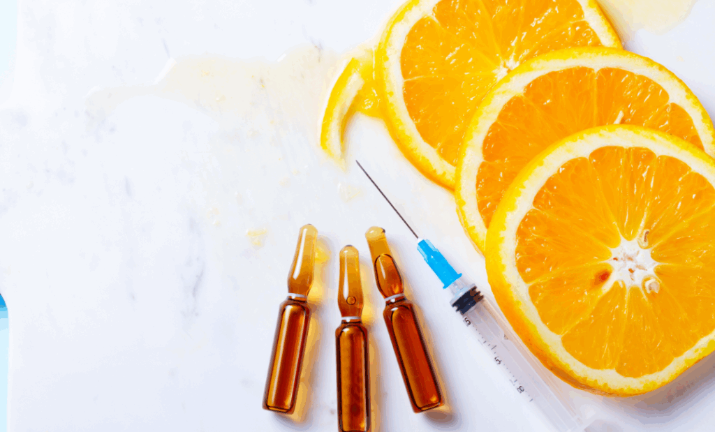 高濃度ビタミンC点滴イメージ