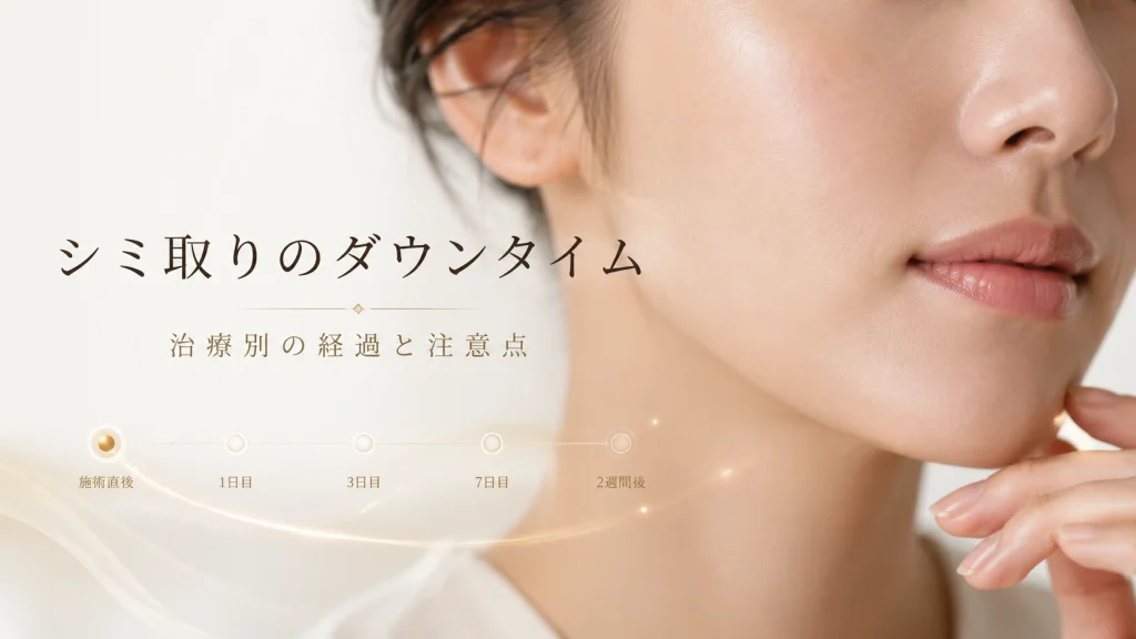 シミ取りのダウンタイム