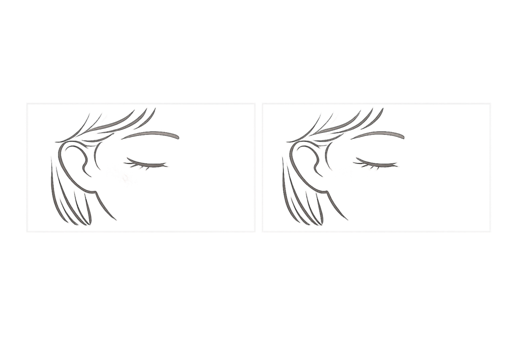 目元の様子
